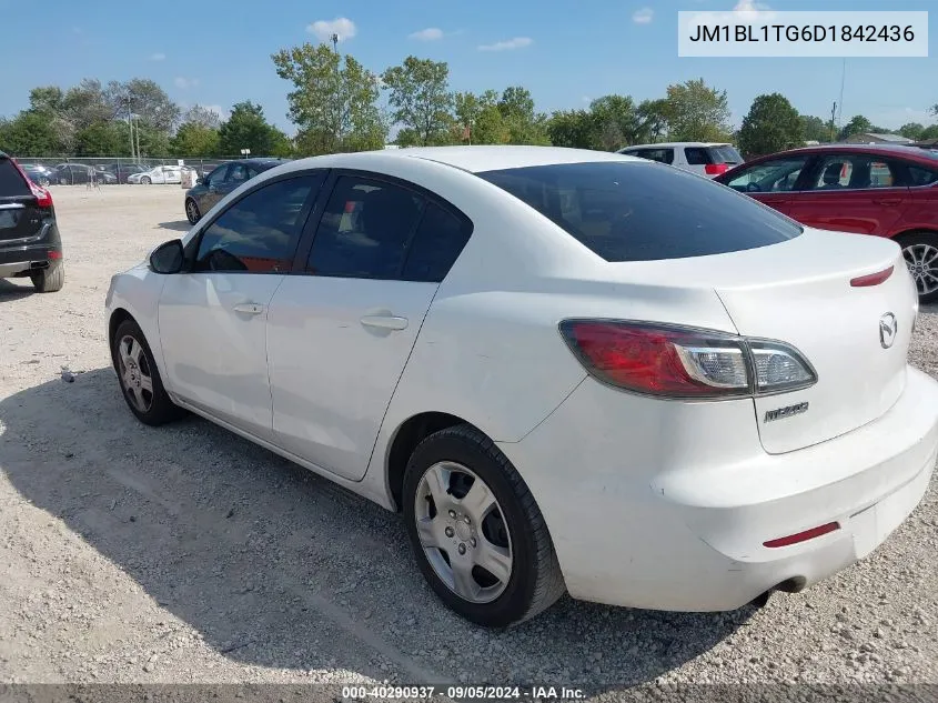 2013 Mazda Mazda3 I Sv VIN: JM1BL1TG6D1842436 Lot: 40290937