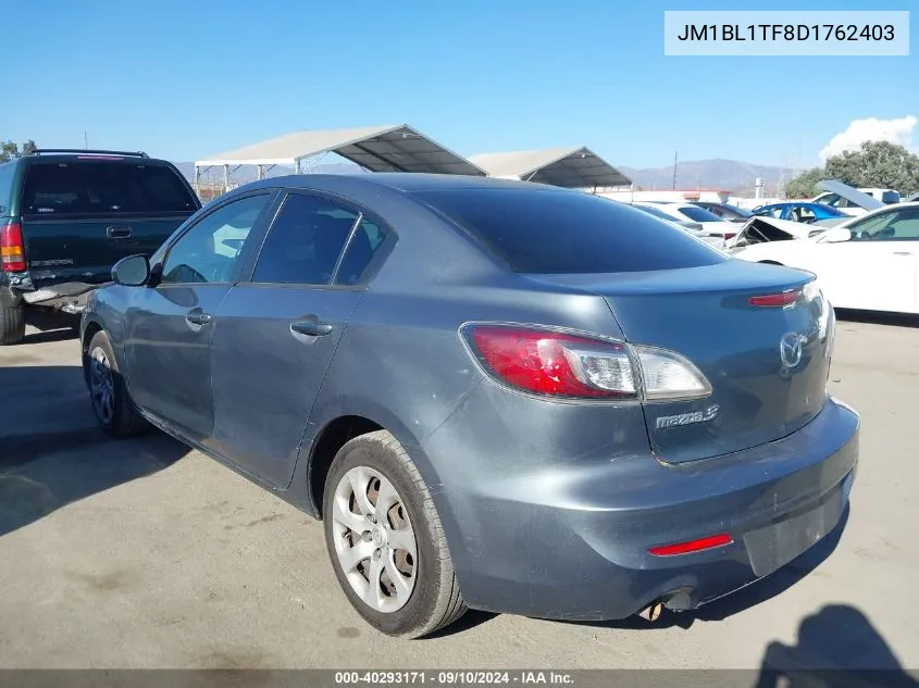 JM1BL1TF8D1762403 2013 Mazda Mazda3 I Sv