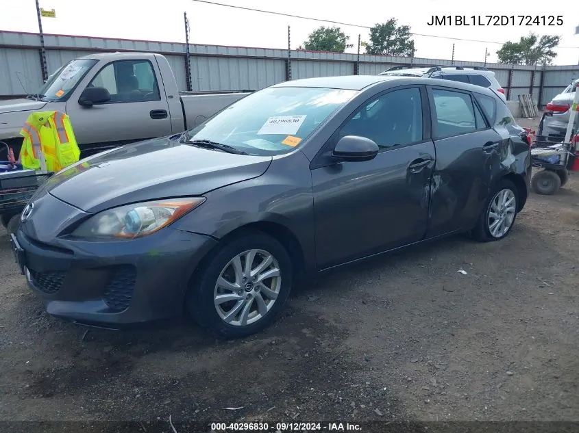 2013 Mazda Mazda3 I Touring VIN: JM1BL1L72D1724125 Lot: 40296830