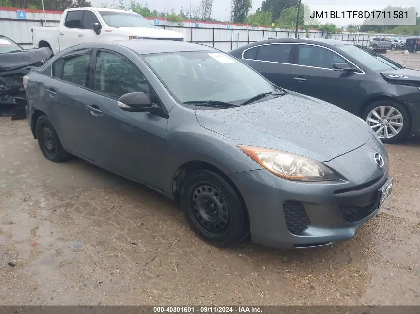 JM1BL1TF8D1711581 2013 Mazda Mazda3 I Sv