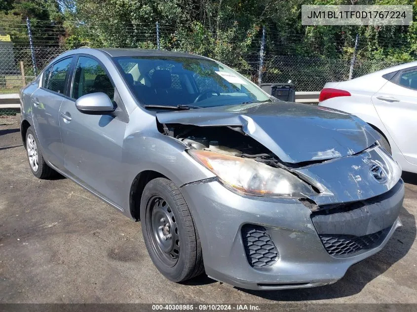 2013 Mazda Mazda3 I Sv VIN: JM1BL1TF0D1767224 Lot: 40308985