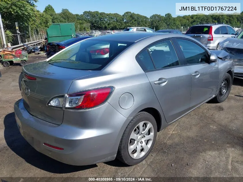 JM1BL1TF0D1767224 2013 Mazda Mazda3 I Sv