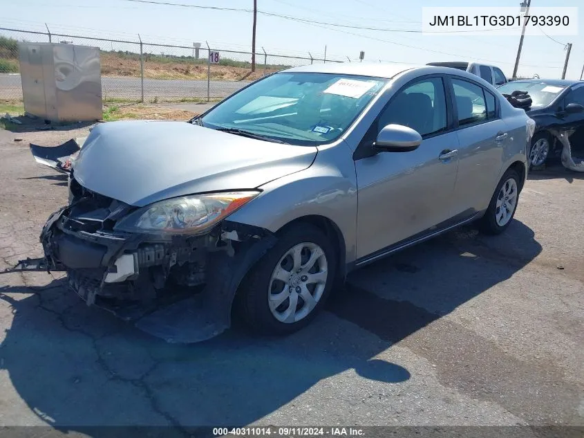 JM1BL1TG3D1793390 2013 Mazda Mazda3 I Sv