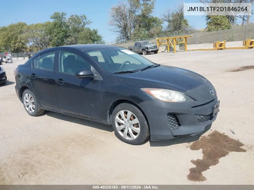 2013 Mazda 3 I VIN: JM1BL1TF2D1846264 Lot: 40325163