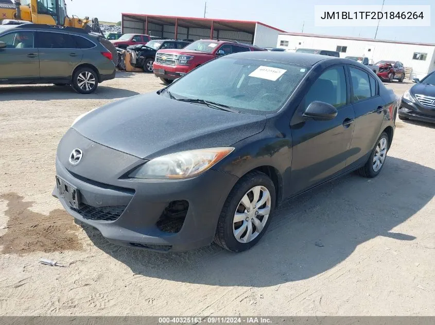 2013 Mazda 3 I VIN: JM1BL1TF2D1846264 Lot: 40325163