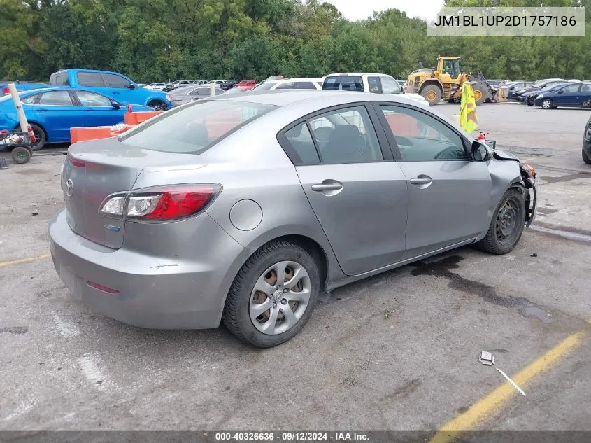 2013 Mazda Mazda3 I Sport VIN: JM1BL1UP2D1757186 Lot: 40326636