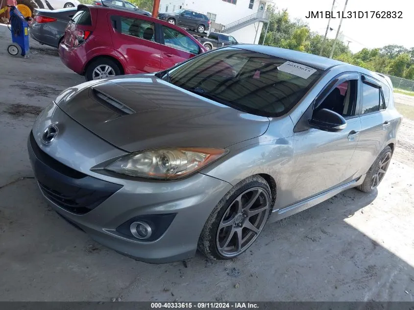 2013 Mazda Mazda3 Mazdaspeed3 Touring VIN: JM1BL1L31D1762832 Lot: 40333615