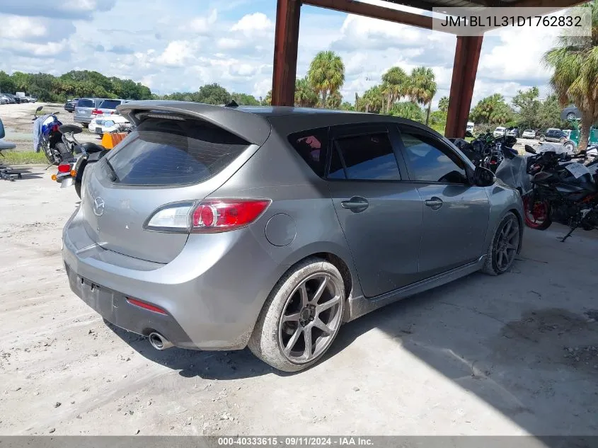 2013 Mazda Mazda3 Mazdaspeed3 Touring VIN: JM1BL1L31D1762832 Lot: 40333615