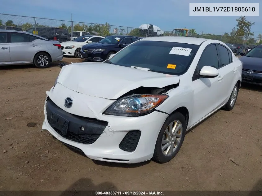 JM1BL1V72D1805610 2013 Mazda Mazda3 I Touring