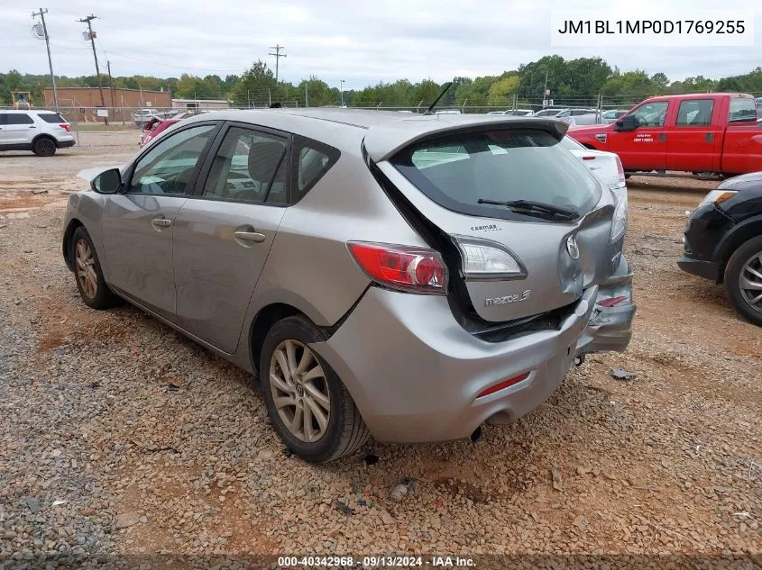 2013 Mazda 3 I VIN: JM1BL1MP0D1769255 Lot: 40342968