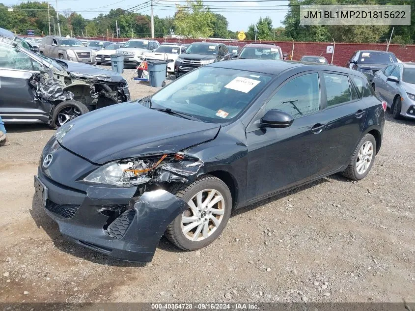 2013 Mazda Mazda3 I Grand Touring VIN: JM1BL1MP2D1815622 Lot: 40354728