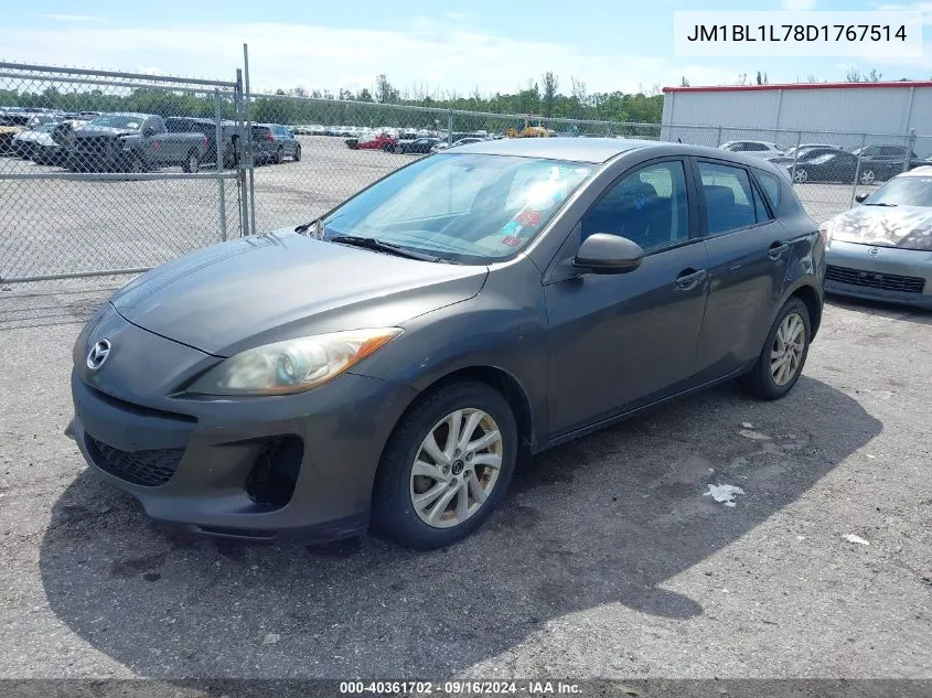 2013 Mazda Mazda3 I Touring VIN: JM1BL1L78D1767514 Lot: 40361702