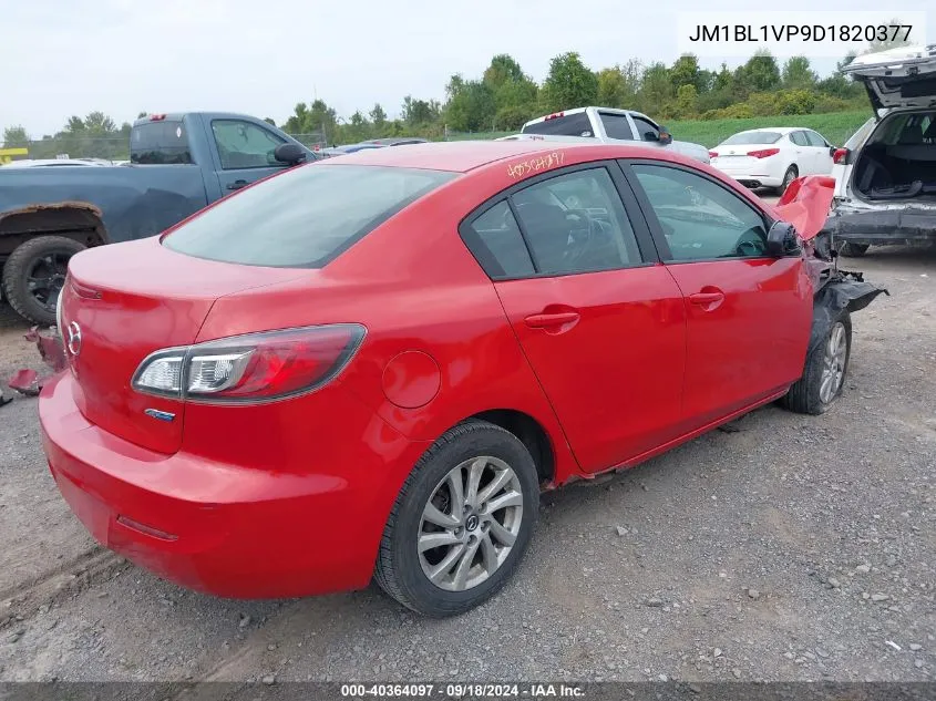 2013 Mazda Mazda3 I Touring VIN: JM1BL1VP9D1820377 Lot: 40364097