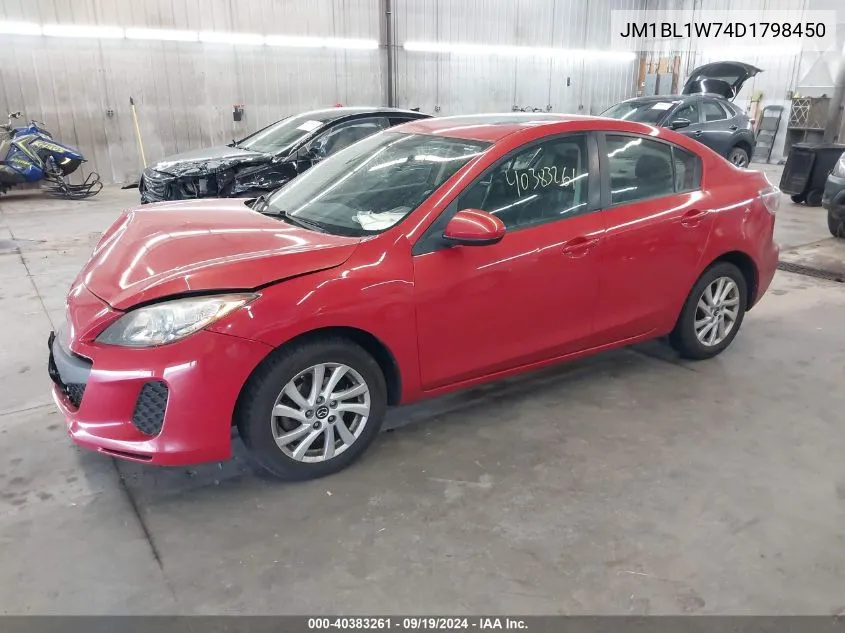 JM1BL1W74D1798450 2013 Mazda Mazda3 I Grand Touring