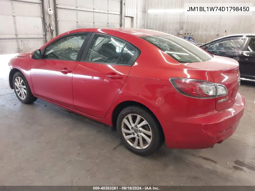 JM1BL1W74D1798450 2013 Mazda Mazda3 I Grand Touring