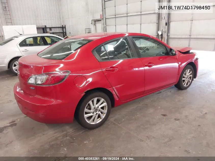 JM1BL1W74D1798450 2013 Mazda Mazda3 I Grand Touring