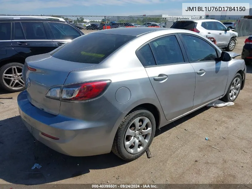 2013 Mazda 3 I VIN: JM1BL1U76D1784150 Lot: 40395501