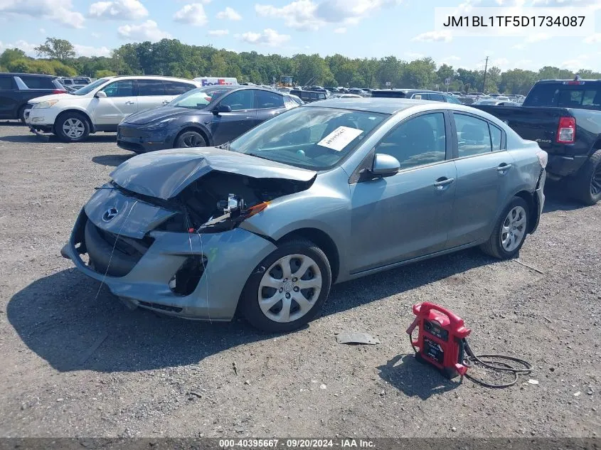 2013 Mazda Mazda3 I Sv VIN: JM1BL1TF5D1734087 Lot: 40395667