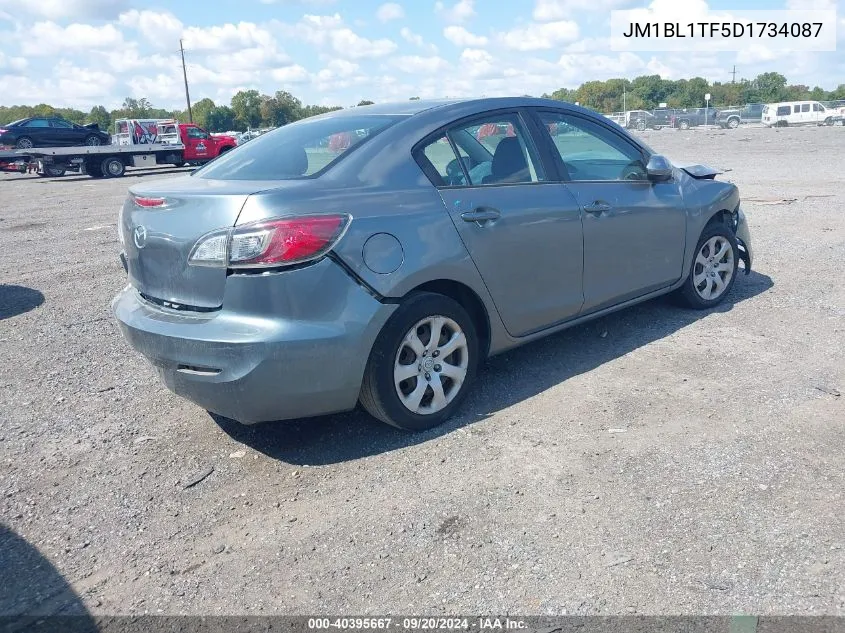 2013 Mazda Mazda3 I Sv VIN: JM1BL1TF5D1734087 Lot: 40395667