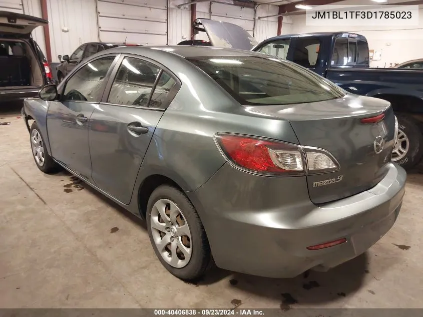 JM1BL1TF3D1785023 2013 Mazda Mazda3 I Sv