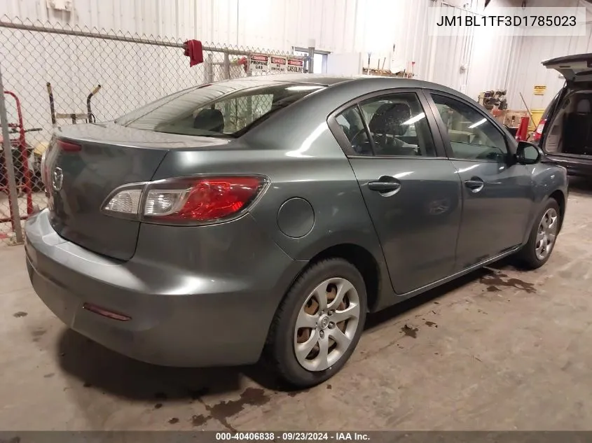 2013 Mazda Mazda3 I Sv VIN: JM1BL1TF3D1785023 Lot: 40406838