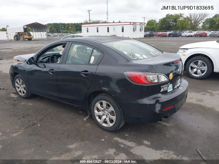 2013 Mazda Mazda3 I Sport VIN: JM1BL1UP9D1833695 Lot: 40412627