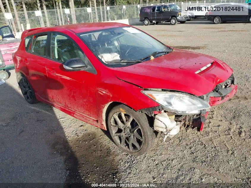 JM1BL1L32D1824481 2013 Mazda Speed 3