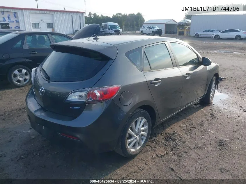 2013 Mazda Mazda3 I Touring VIN: JM1BL1L71D1744706 Lot: 40425634