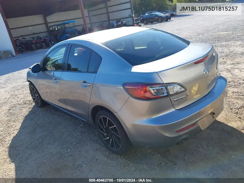 JM1BL1U75D1815257 2013 Mazda Mazda3 I Sport