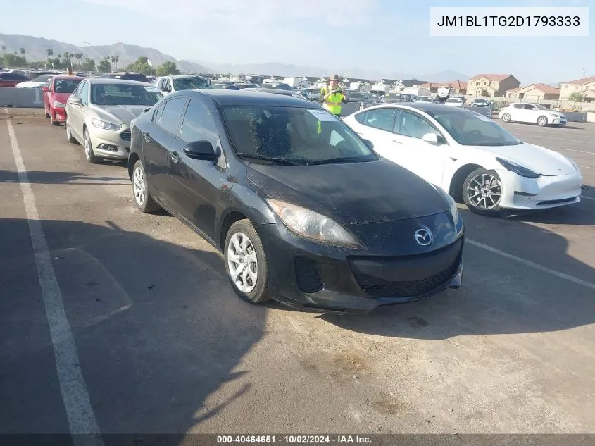 JM1BL1TG2D1793333 2013 Mazda Mazda3 I Sv