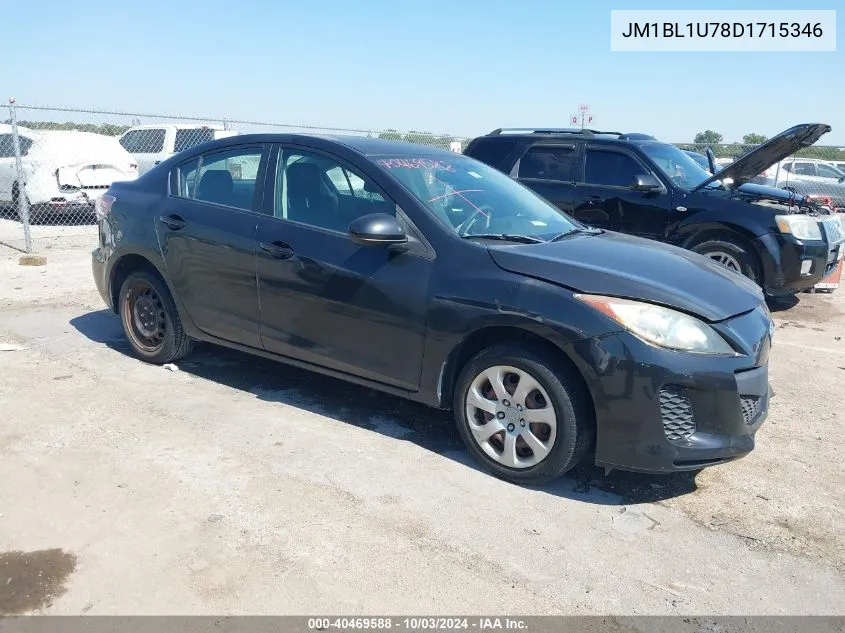 2013 Mazda Mazda3 I Sport VIN: JM1BL1U78D1715346 Lot: 40469588