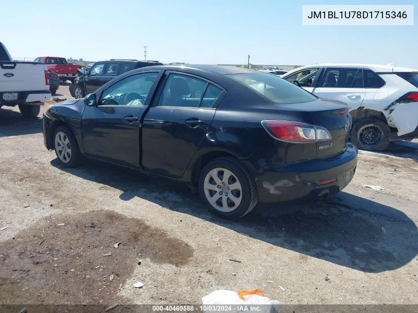 2013 Mazda Mazda3 I Sport VIN: JM1BL1U78D1715346 Lot: 40469588