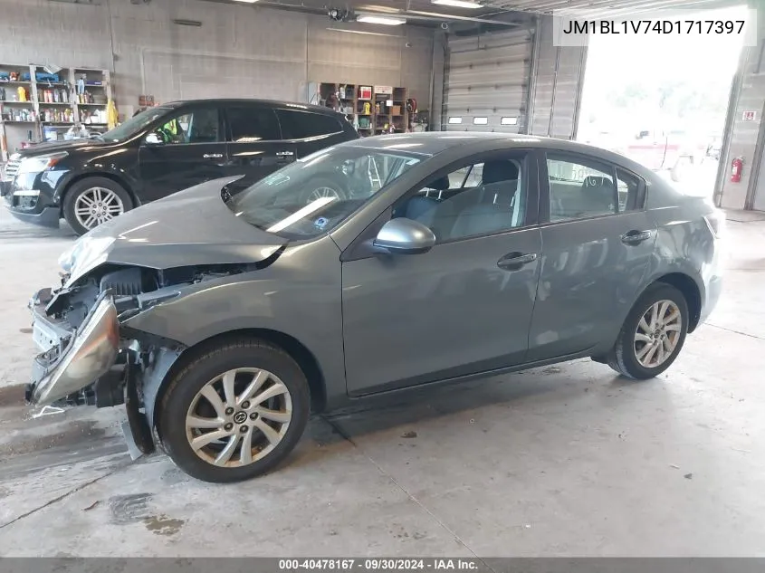 2013 Mazda Mazda3 I Touring VIN: JM1BL1V74D1717397 Lot: 40478167