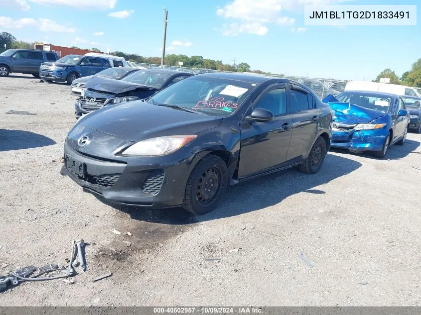 JM1BL1TG2D1833491 2013 Mazda Mazda3 I Sv