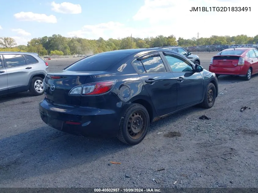 JM1BL1TG2D1833491 2013 Mazda Mazda3 I Sv