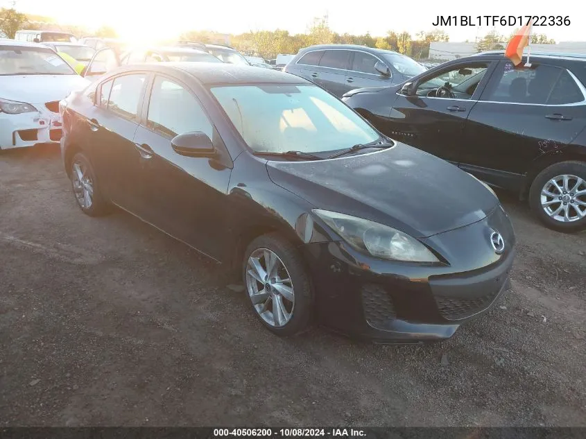 2013 Mazda Mazda3 I Sv VIN: JM1BL1TF6D1722336 Lot: 40506200