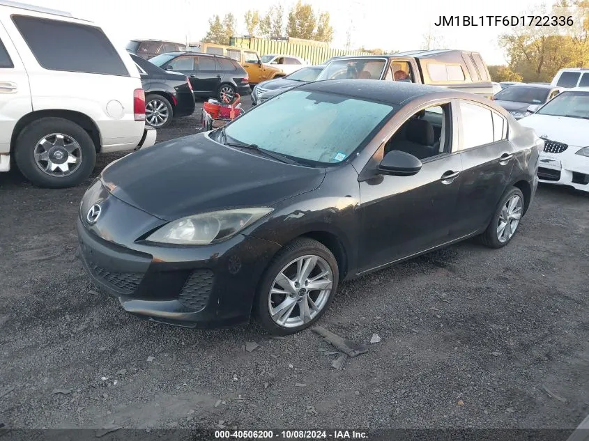 2013 Mazda Mazda3 I Sv VIN: JM1BL1TF6D1722336 Lot: 40506200