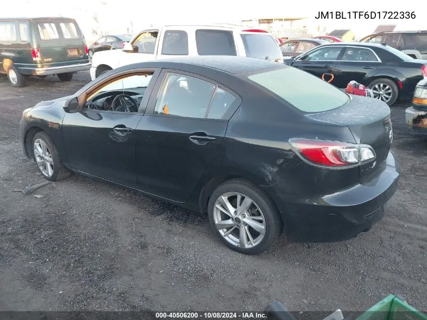 2013 Mazda Mazda3 I Sv VIN: JM1BL1TF6D1722336 Lot: 40506200