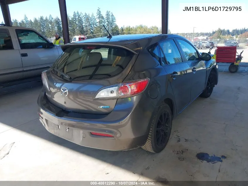 2013 Mazda Mazda3 I Touring VIN: JM1BL1LP6D1729795 Lot: 40512290