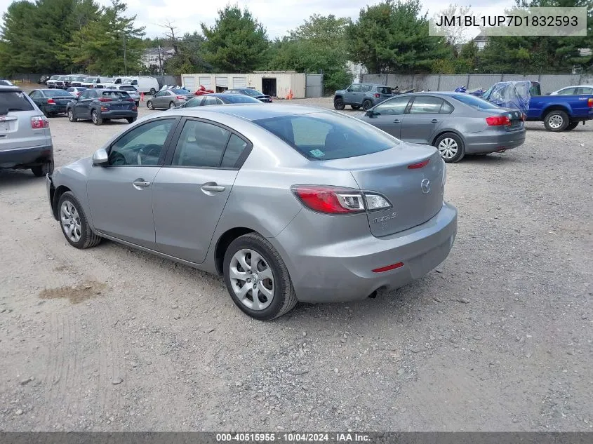 JM1BL1UP7D1832593 2013 Mazda Mazda3 I Sport