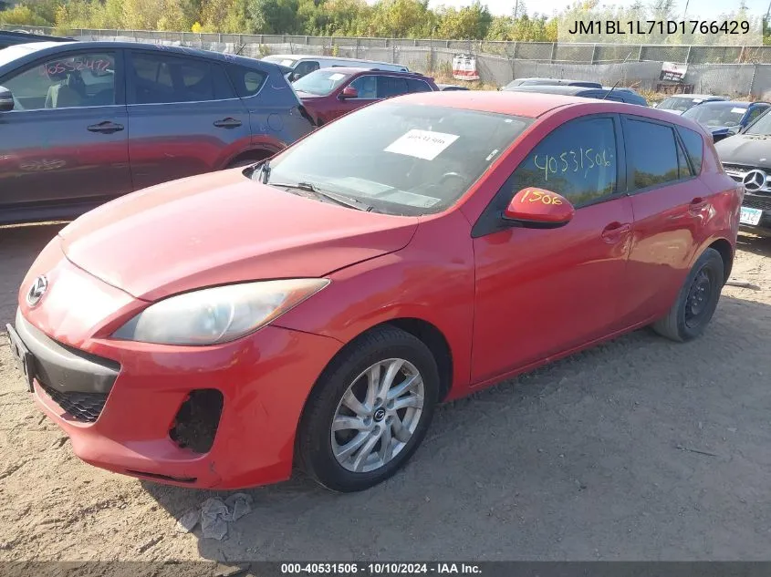 2013 Mazda Mazda3 I Touring VIN: JM1BL1L71D1766429 Lot: 40531506