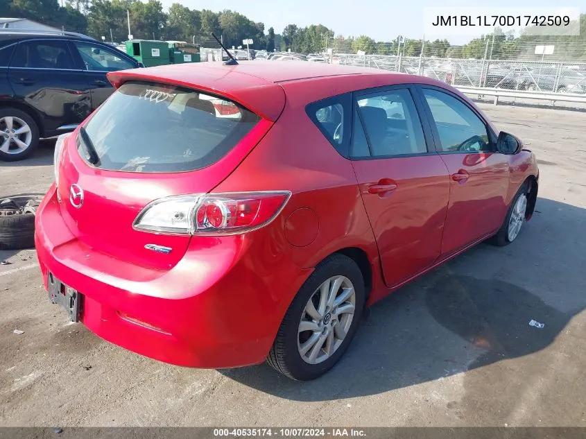 JM1BL1L70D1742509 2013 Mazda Mazda3 I Touring