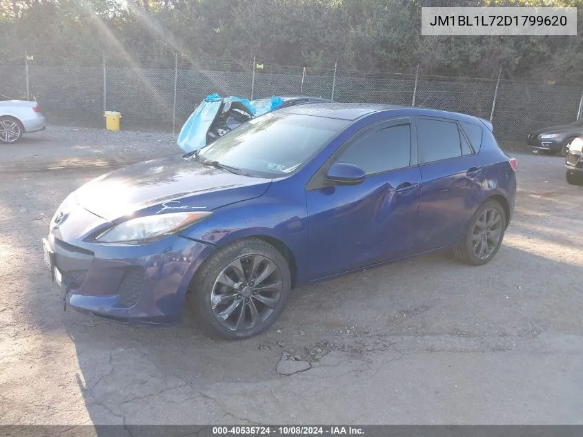 2013 Mazda 3 I VIN: JM1BL1L72D1799620 Lot: 40535724