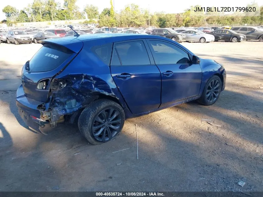 2013 Mazda 3 I VIN: JM1BL1L72D1799620 Lot: 40535724