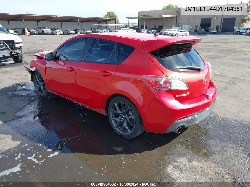 JM1BL1L44D1784381 2013 Mazda Mazdaspeed3 Touring