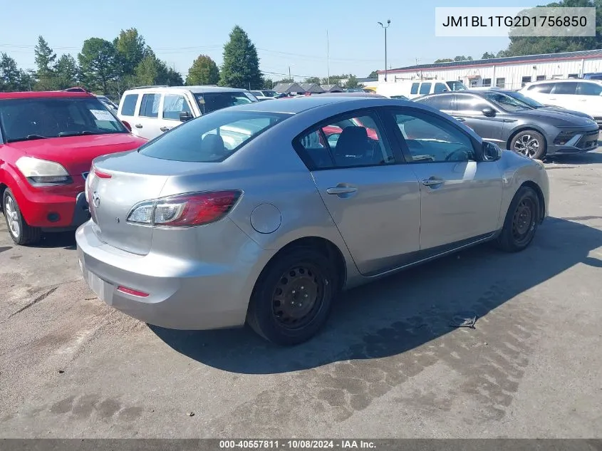 JM1BL1TG2D1756850 2013 Mazda Mazda3 I Sv