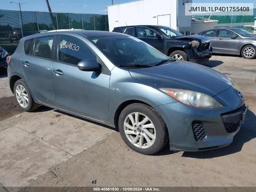 2013 Mazda Mazda3 I Touring VIN: JM1BL1LP4D1755408 Lot: 40561830