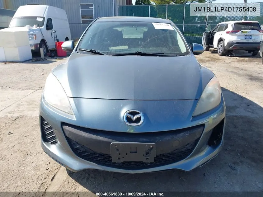 2013 Mazda Mazda3 I Touring VIN: JM1BL1LP4D1755408 Lot: 40561830