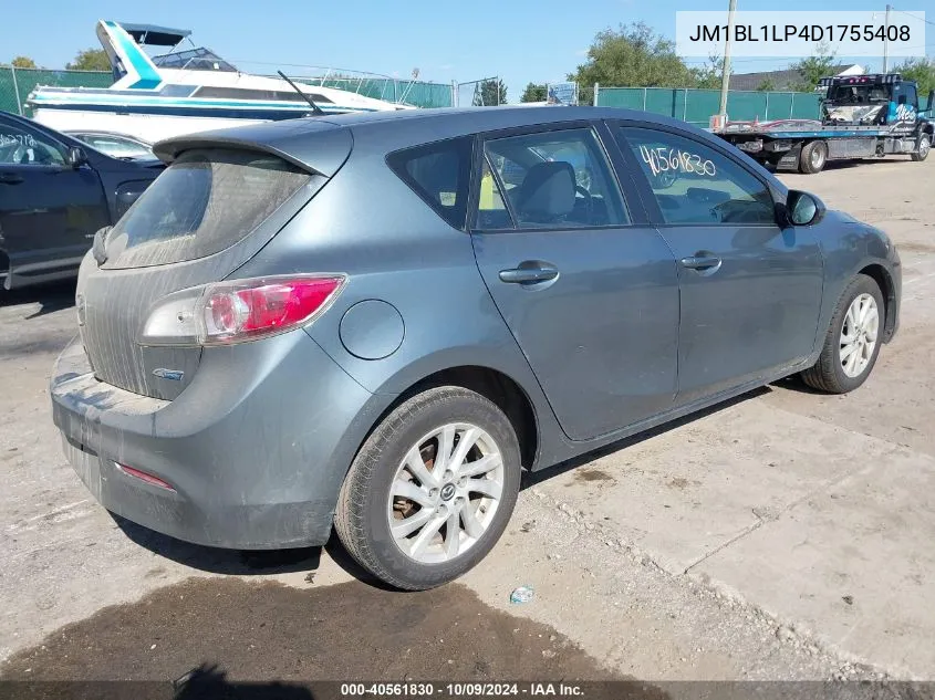 2013 Mazda Mazda3 I Touring VIN: JM1BL1LP4D1755408 Lot: 40561830