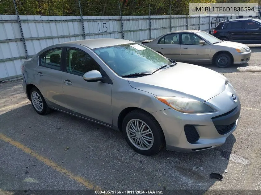 2013 Mazda 3 I VIN: JM1BL1TF6D1836594 Lot: 40579766